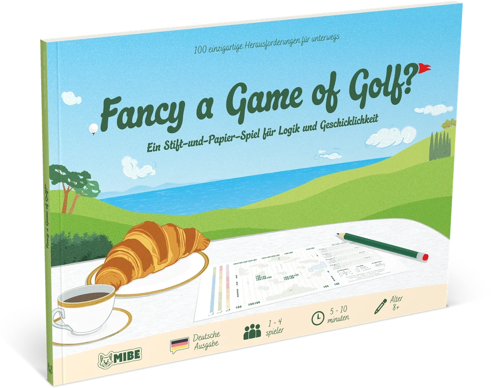 Buchcover Fancy a Game of Golf?, deutsche Ausgabe