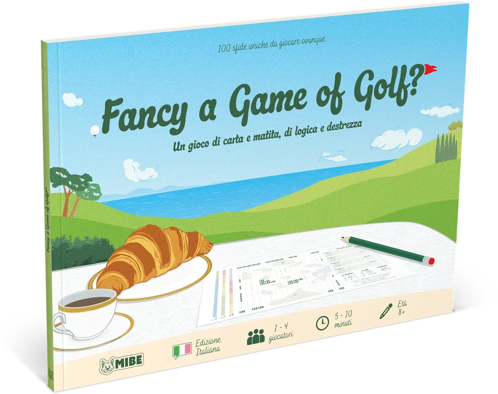 Copertina del libro Fancy a Game of Golf?, edizione italiana